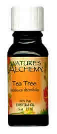 NATURE'S ALCHEMY: Pure Essential Oil Tea Tree .5 oz